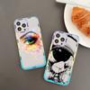 Чехол для телефона Eyes Art для iPhone 11 12 13 Mini Pro Max 14 Pro Max Чехол-накладка
