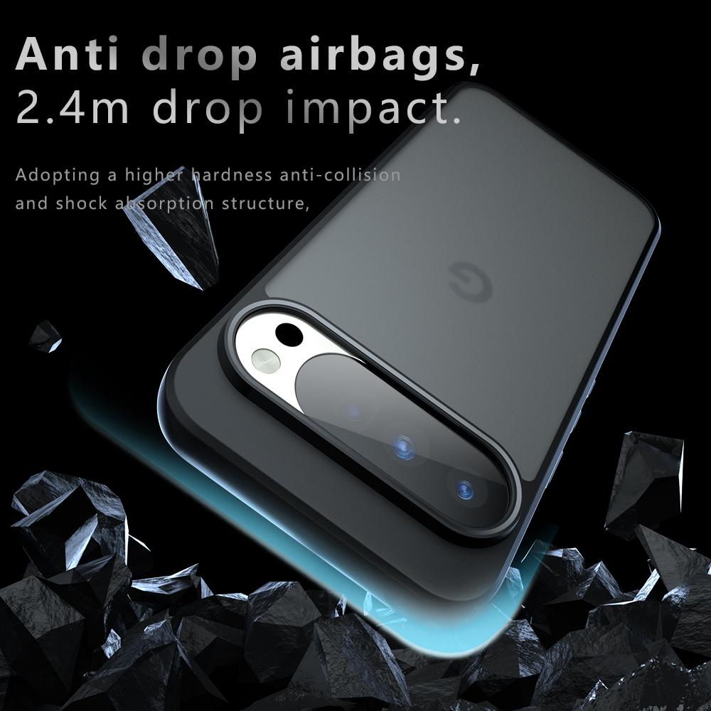 Чехол для Google Pixel 10 Pro XL / 10 Pro Ультратонкий Матовый Полупрозрачный и Прозрачный Полная Защита Funda Capa