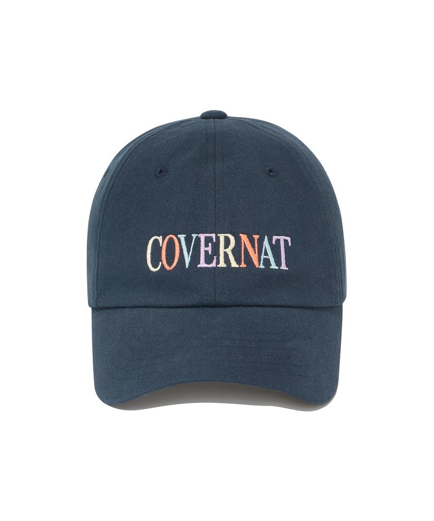 COVERNAT Rainbow Logo Ball Cap Navy