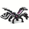 246pcs Black Pixel Dragon Movie Model Building Blocks, Halloween Gifts, Christmas Gifts, Birthday Gifts