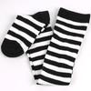 Autumn Winter Color Striped Stockings Japanese Over Knee Socks Fashion Women Keep Warm Sexy Slim Long Socks Striped Hosiery