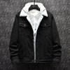 Мужская зимняя куртка в корейском стиле в стиле ретро из бархатной овчины - утолщенная, модная, доступны большие размеры