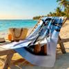 Blue Haaland Style Beach Towel Super Soft & Absorbent Comfortable Lightweight Portable for Swimming,Beach,Camping, Travel, Beach Accessories,Gym