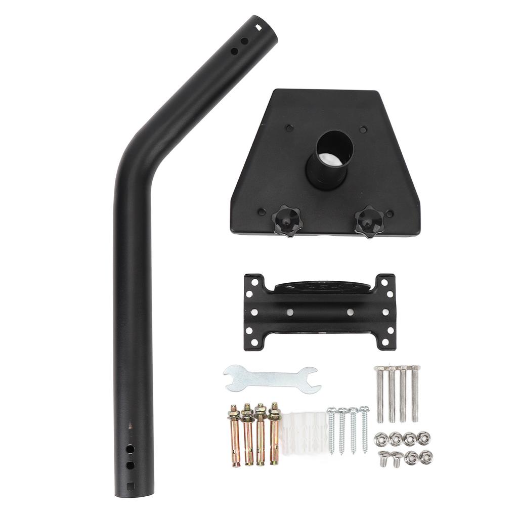 Adjustable Mount Kit for Gen 3 Satellite Receiver Pipe Adapter Satellite Wall Mount Roof Mount Stainless Steel Brackets
