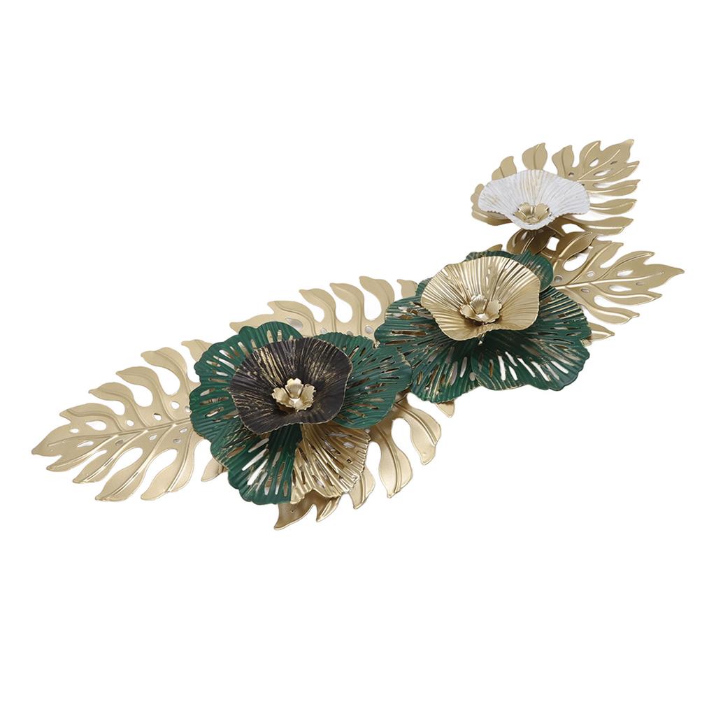 Metal Wall Decor Northern Europe Style Light Luxury Innovative Iron Art 3D Wall Sculpture for