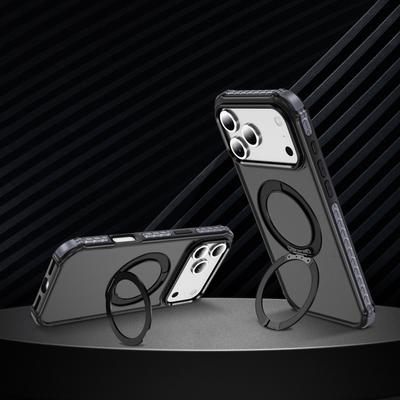 Для Apple 17promax Чехол для телефона Магнитный Прозрачный для IPhone 17air Противоударный Чехол для телефона с держателем-шестерней