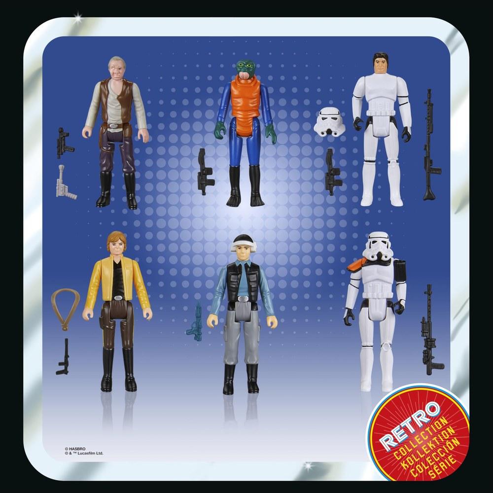 Hasbro Star Wars Retro Collection A New Hope Action Figures 6-Pack 3.75-inch