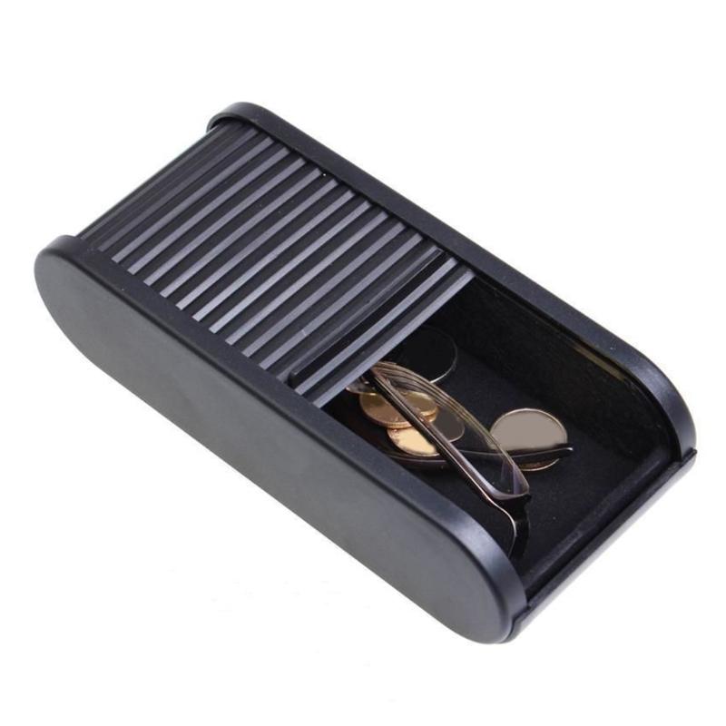 Органайзер для центральной консоли автомобиля ABS Ящик для хранения Быстрая установка Выдвижной Открывающийся Автомобильный органайзер для мелких предметов