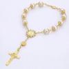Baptism Religious Gift Catholic Chain Mini Rosary Bracelet for Women
