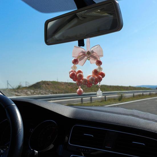 Забавный подвесной автомобиль ручной работы, долговечный кулон для украшения автомобиля