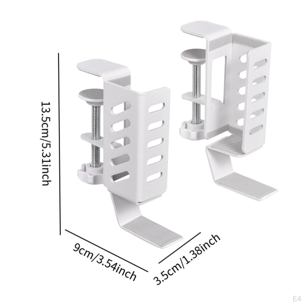 Подставка для ноутбука, настольный лоток для кабелей, компактный настольный органайзер с грузоподъемностью 5 кг