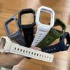 Ремешок для чехла для Apple Watch Ultra 49 мм, 45 мм, 44 мм, 41 мм, 40 мм, силиконовый ремешок для Iwatch Series 8 7 6 Se 5 4, защитный чехол-браслет
