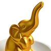 Jewelry Storage Tray, with Upturned Nose Elephant Design, Waterproof Compact Organizer for Rings Earrings Bracelets