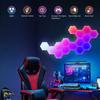 Умные светодиодные шестиугольные светильники RGBIC Настенные бра Музыкальная синхронизация Игровой светильник с пультом дистанционного управления