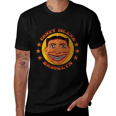 Coney Island TShirt Casual Simple Design Short Sleeve Shirt