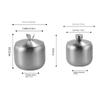 Stainless Steel Seasoning Jar Multi-purpose Condiment Shaker New Can Bottle Storage Box