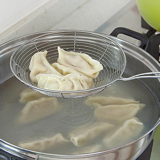 Ложка из нержавеющей стали, дуршлаг, половник для супа, сито для приготовления пищи, кухонный фильтр