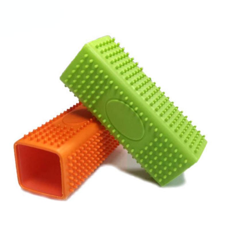 Silicone Hollow Rubber Pet Hair Brush Floating Hair Remover Furniture Carpet Clothes Cleaner Brush for Dogs Cats Pet