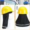 1Pcs Cooling Cap Elastic Sun Shade Hat Wide Brim Neck Shield Elastic Hard Cap UV Protection To Cover Neck Mountaineering Scarf