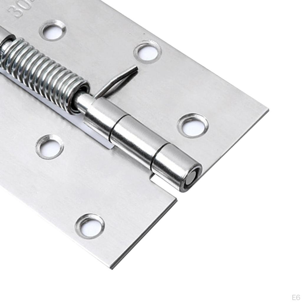 6 шт. пружинных дверных петель для гаража, сменная фурнитура из нержавеющей стали