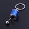 Lmitation 6 Speed Manual Gear Transmission Gear Lever Key Chain Car Gear Box Key Ring Car Gear-box
