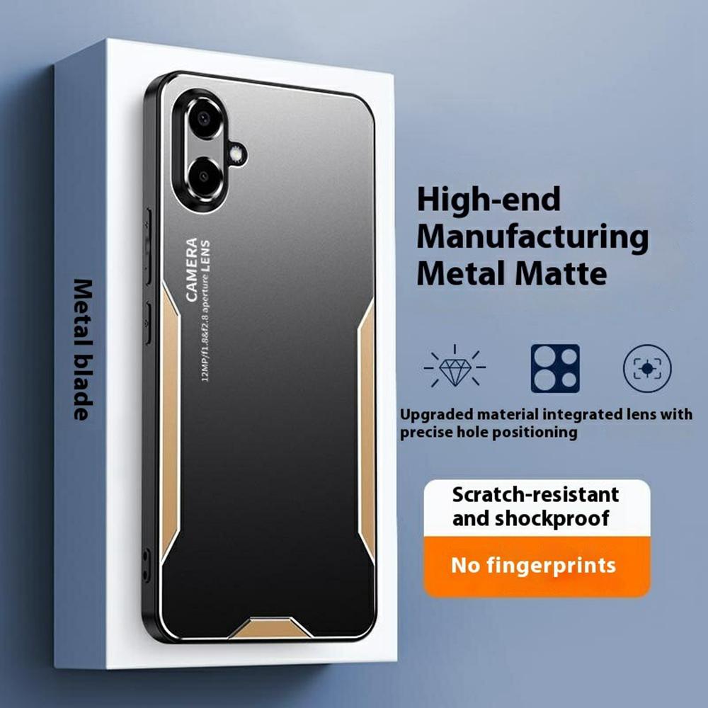 Для Samsung Galaxy A07 4G Чехол для телефона Алюминиевый сплав ТПУ ПК Задняя крышка