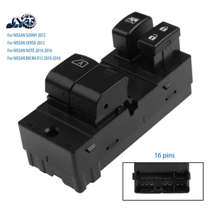 Front Left Power Window Switch Lifter Button for NISSAN MICRA K13 2010 2011 2012 2013 2014 2015 2016 2017 2018 Car Accessories
