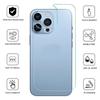 3 шт. заднее закаленное стекло для iPhone 11 12 13 Mini 13 14 15 Pro Max телефонов Защитная пленка для заднего экрана для iPhone 14 15 Plus