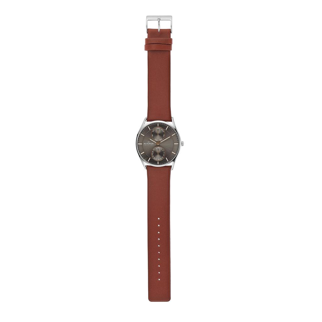 Skagen Хронограф Holst SKW6086 Мужские Средний Коричневый