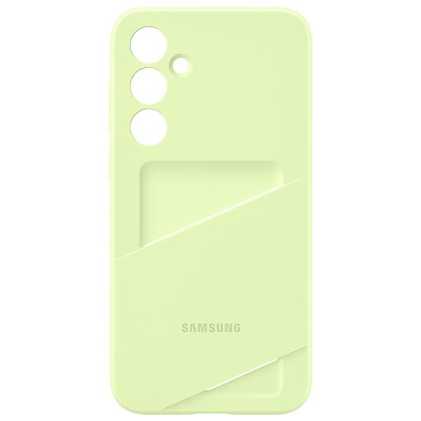 Etui do Samsung Galaxy A35 Card Slot Limonkowe