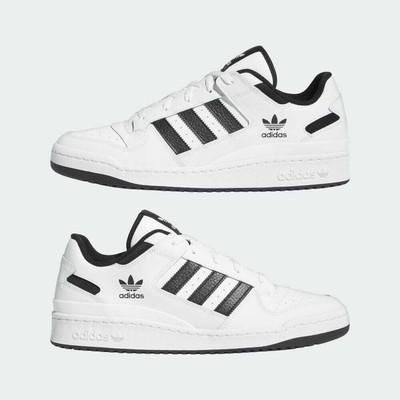 IH7830 adidas Originals Forum Low CL Core White Core Black (Мужской)