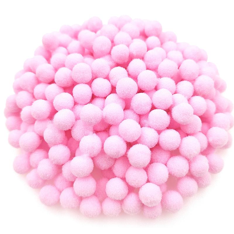Jewelry Kids Toy Accessories Pompones Pompom DIY Fluffy Handmade Material Sewing Craft Plush Ball Wedding Decor 10/15mm Soft Multicolor