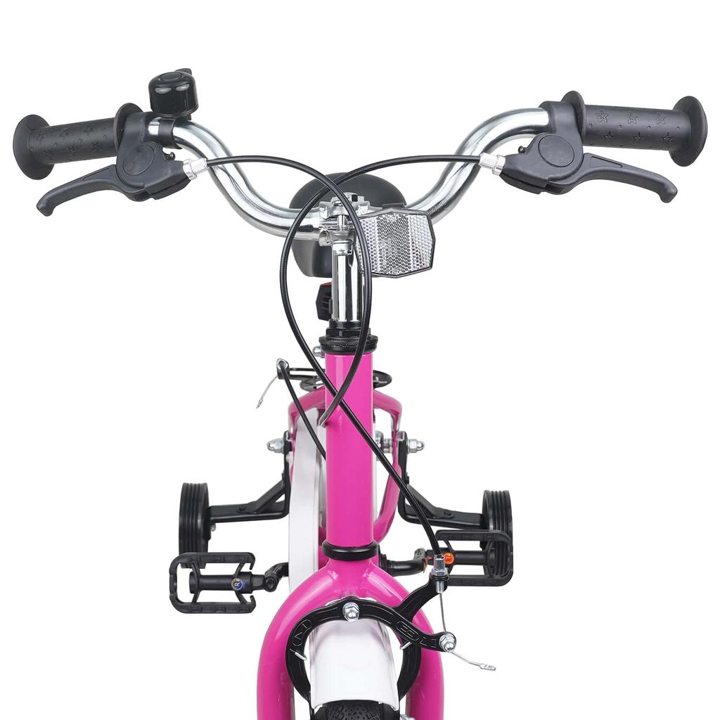 Kids  Bike 12 Inch for Ages 2 4 Pink & White