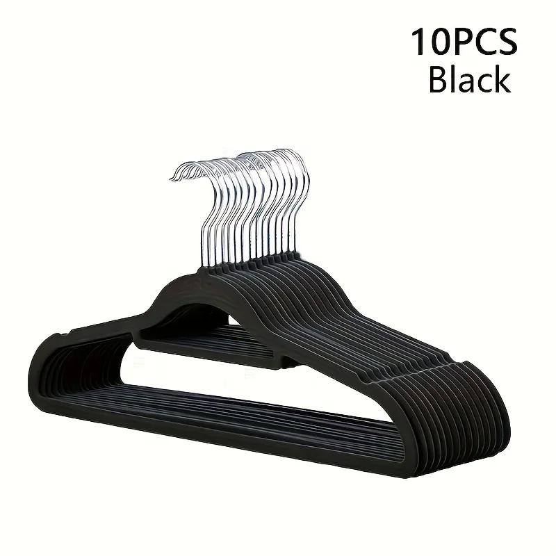 10 штук противоскользящих вешалок из высококачественного бархата, экономящий место органайзер для гардероба для организации специальной домашней одежды на вешалках