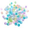 6/8 мм 30 шт. креативные градиентные бусины с эффектом размазывания для браслета, ожерелья, ювелирных изделий, желеобразного цвета, аксессуары для изготовления материалов ручной работы