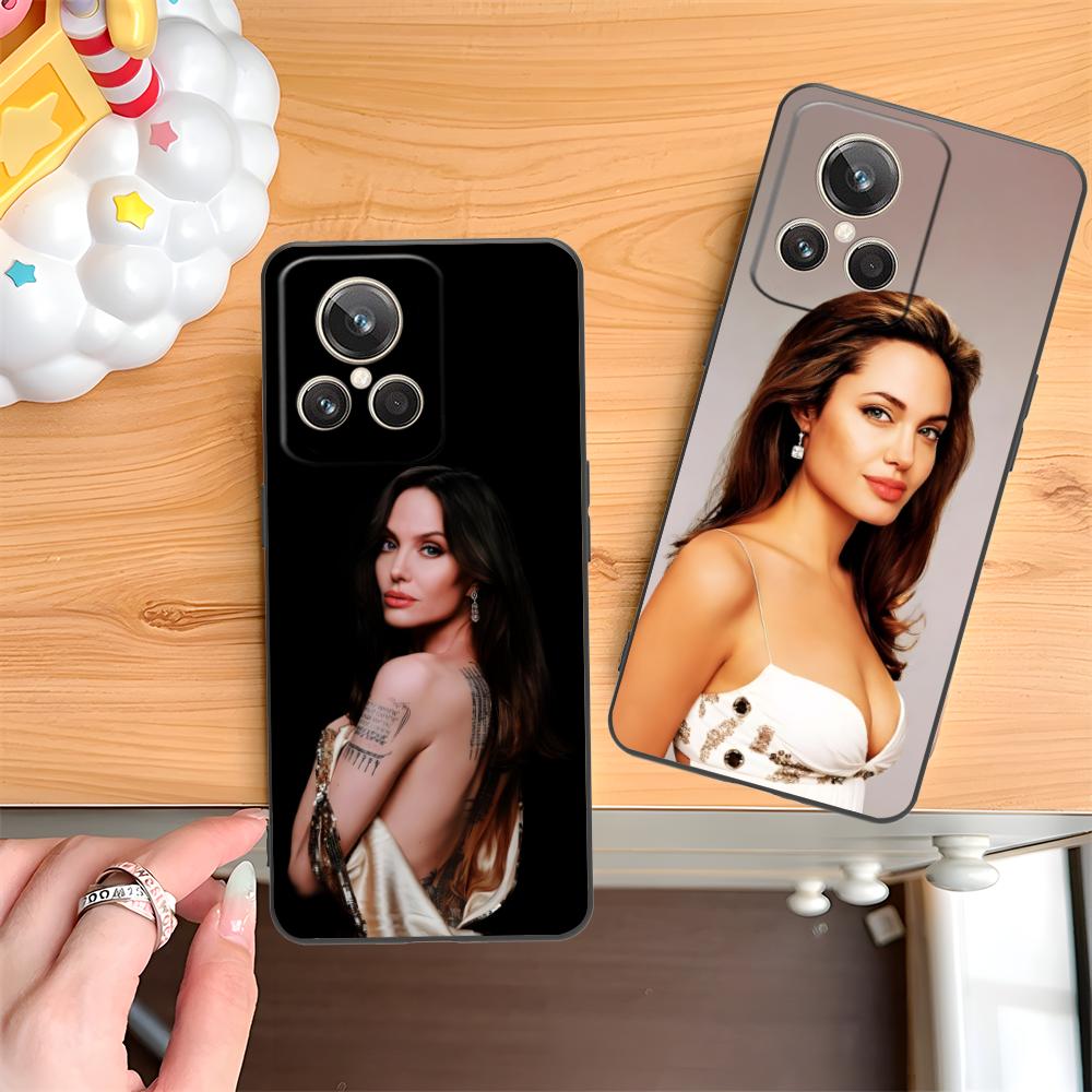 Angel Jolie Mobile Cell Phone Case for Realme GT 8 Neo Pro C75 73 71 C67 65 C55 53 C35 31 C20 15 Colorful Printing Cover Cover