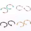 Хорошие маленькие серьги-кольца для носа 1 шт., украшения для пирсинга, носовая повязка из высококачественного цинкового сплава, унисекс, кольца для губ, индивидуальные украшения для тела