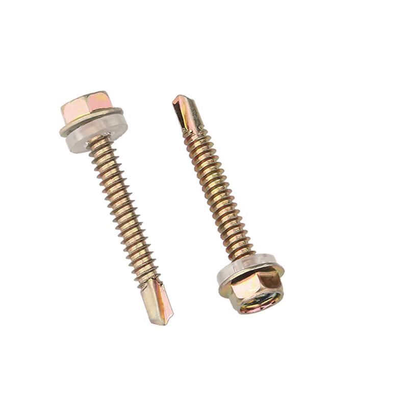 DeLi Galvanized Hex Head Self-Drilling Screw