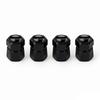 4Pcs Aluminum Car Tire Valve Caps Diamond Tyre Valve Airtight Cover Waterproof Dust For Alfa Romeo Giulietta GT 159 AutomobilesZL6 
