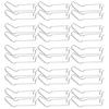 30Pcs Plant Support Spring Clip Stainless Steel Fixing Clamp for Garden GreenhouseFor 16mm Diameter