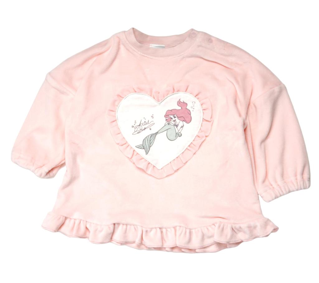 Флисовая пижама принцессы Маршмеллоу для малышей, пижама для девочек Ариэль, Эльза, Рапунцель 215109910 95 [Disney]