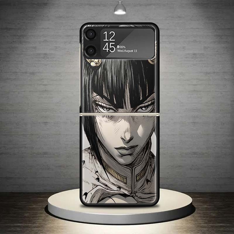 Чехол для телефона JoJo Adventure Бруно Буччеллати для Samsung Galaxy Z Flip 7 6 5 4 3 5G Ударопрочный чехол Z Flip7 Flip6 ZFlip5 Flip3 Fl