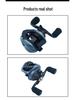All-Metal Anti-Backlash Baitcasting Reel with Long Cast & Double Brake for Blackfish Lure Fishing