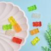 Горячая Распродажа 100 шт. Цветные Кабошоны-Мишки Гэми из Смолы 3D Милые Мини-Мишки Гэми Подвески Украшения для Изготовления Бижутерии
