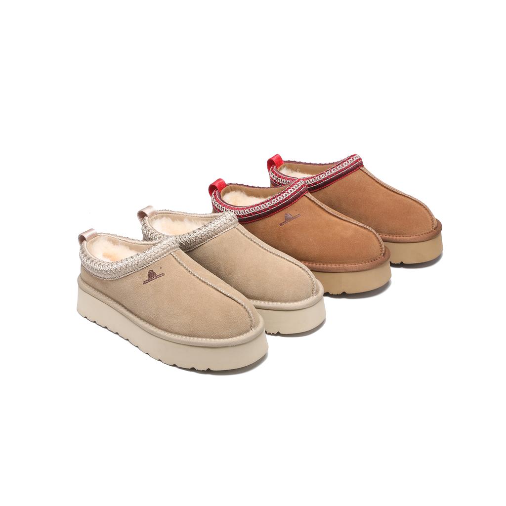 Шерстяные платформенные тапочки Ugg Dreammerino Mackenzie