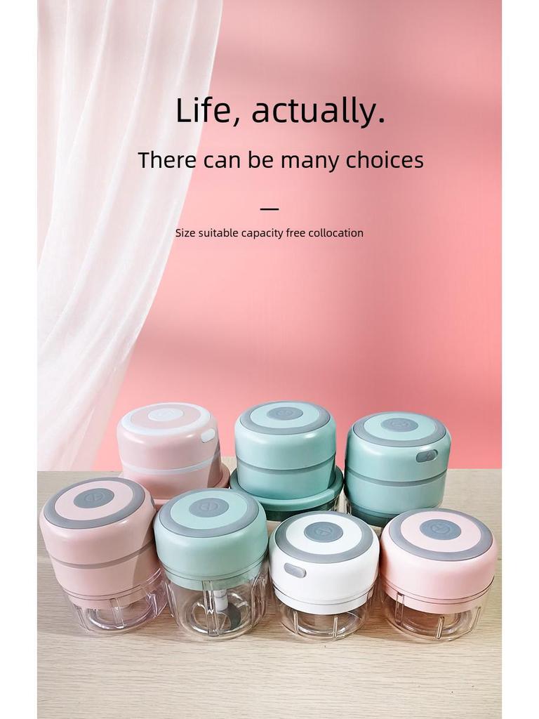 Многофункциональная электрическая чесночница и давилка для домашнего использования