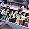 Bungo Stray Dogs Коврик для мыши Разные размеры Большой квадратный Компьютерный Офисный Игровой Настольные коврики Резиновый Противоскользящий Коврики для мыши