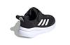adidas Дышащие Низкие Детские Кроссовки Черно-Белые Для Младенцев и Малышей FV2635