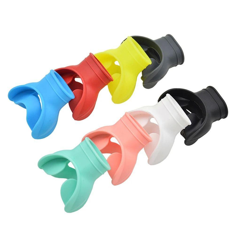 Universal Snorkel Regulator Mouthpiece Silicone Breathing Mouthpiece Ergonomic Diving Mouthpiece