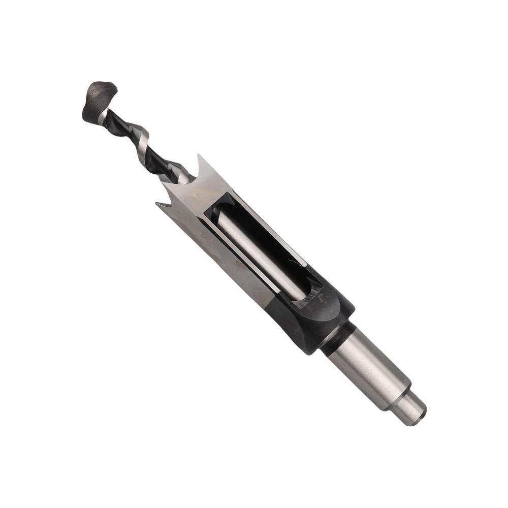 Bearing Steel Square Hole Drill Bit 22mm (7/8") Mortise Auger Bit  For Woodworking